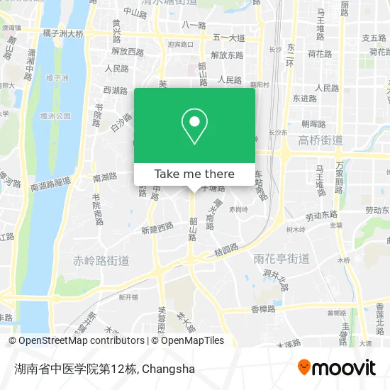 湖南省中医学院第12栋 map