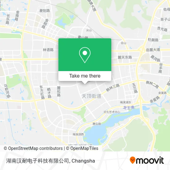 湖南汉耐电子科技有限公司 map