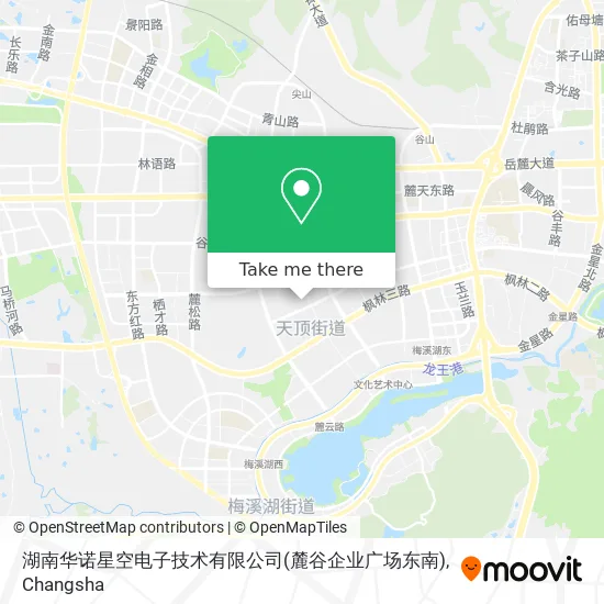 湖南华诺星空电子技术有限公司(麓谷企业广场东南) map