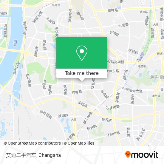 艾迪二手汽车 map