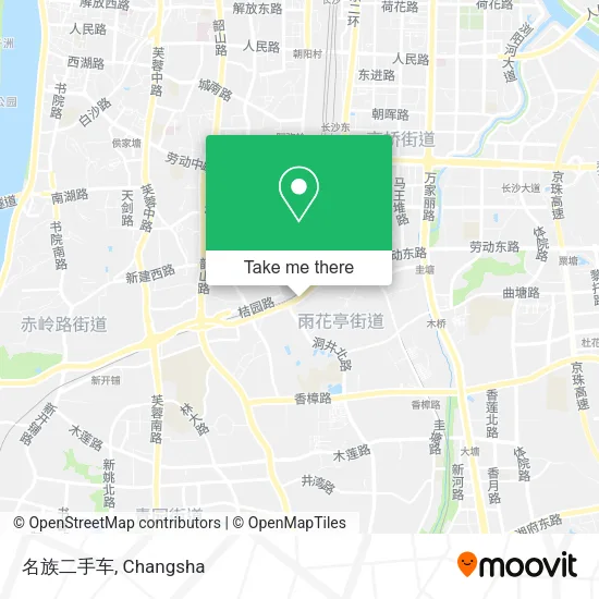 名族二手车 map