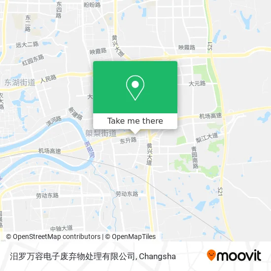 汨罗万容电子废弃物处理有限公司 map