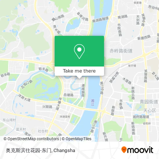 奥克斯滨仕花园-东门 map