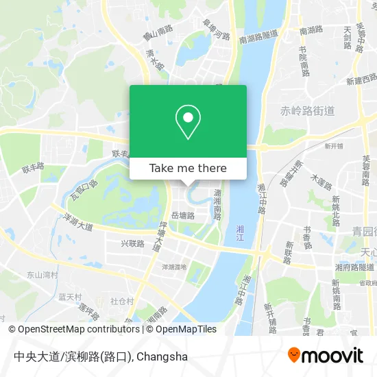 中央大道/滨柳路(路口) map