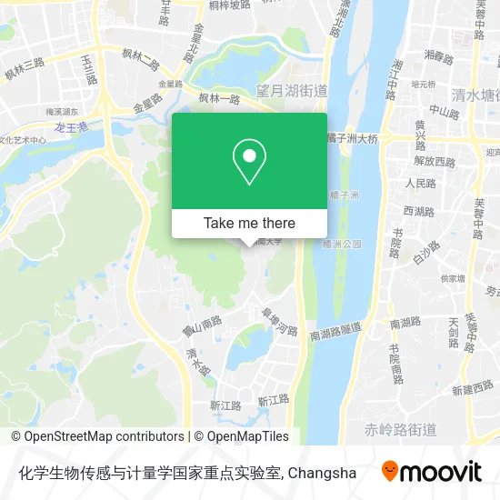 化学生物传感与计量学国家重点实验室 map