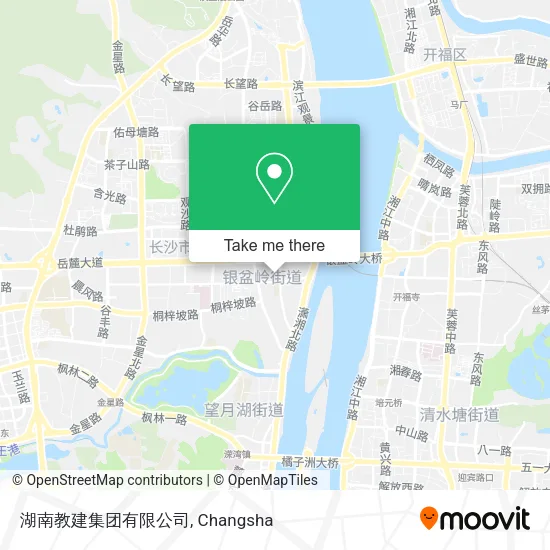 湖南教建集团有限公司 map