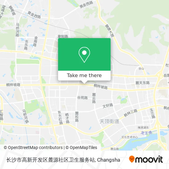 长沙市高新开发区麓源社区卫生服务站 map