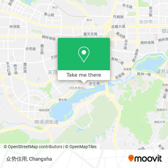 众势信用 map