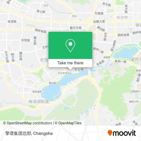 擎谱集团总部 map
