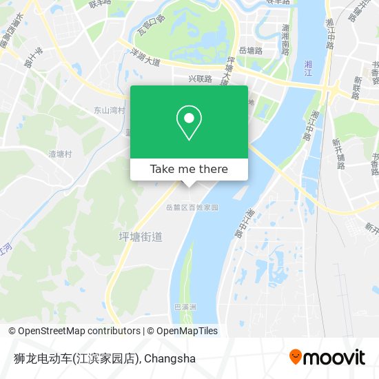 狮龙电动车(江滨家园店) map