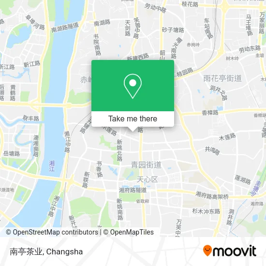 南亭茶业 map