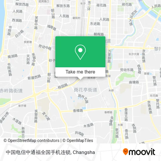 中国电信中通福全国手机连锁 map