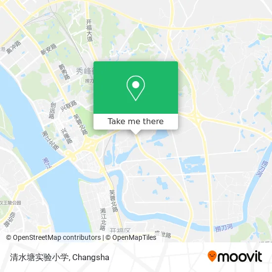 清水塘实验小学 map