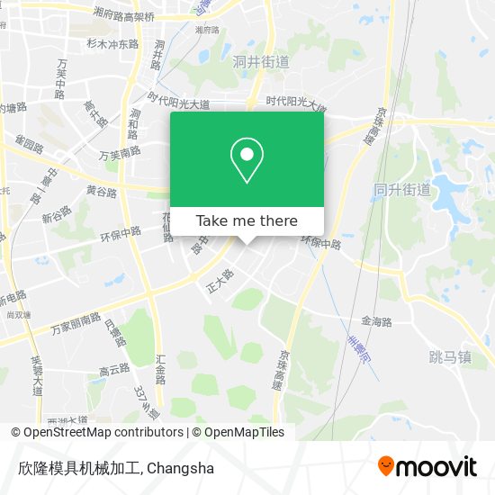 欣隆模具机械加工 map