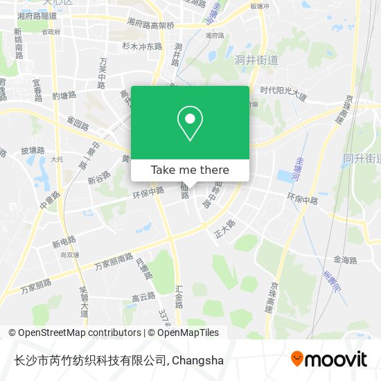 长沙市芮竹纺织科技有限公司 map