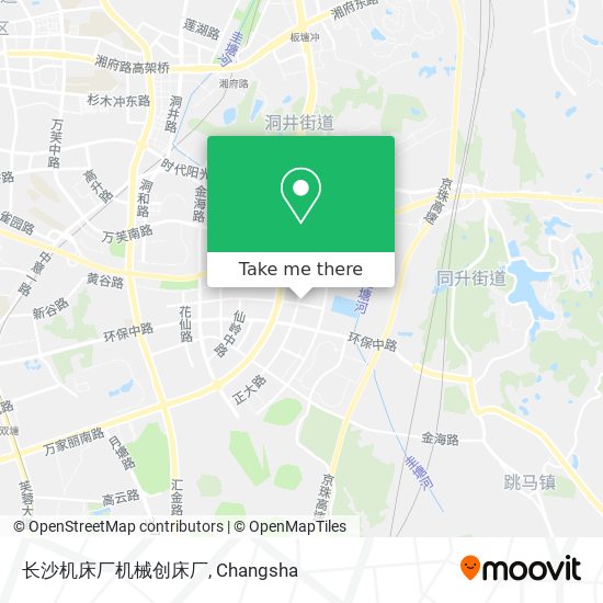 长沙机床厂机械创床厂 map