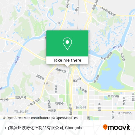 山东滨州波涛化纤制品有限公司 map