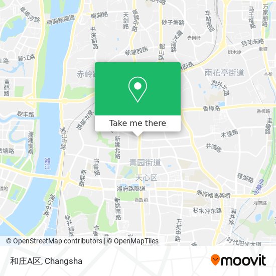 和庄A区 map
