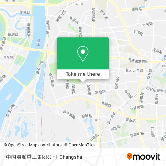 中国船舶重工集团公司 map