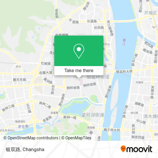 银双路 map