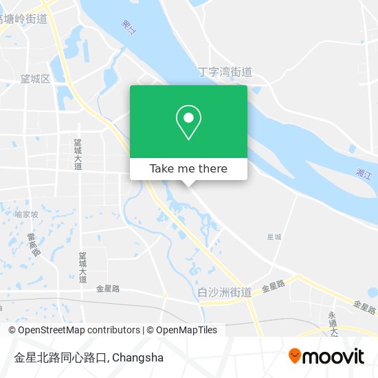 金星北路同心路口 map