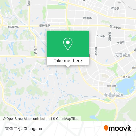 雷锋二小 map