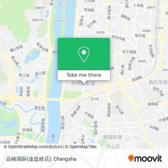 品格国际(金盆岭店) map