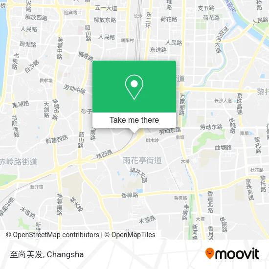 至尚美发 map