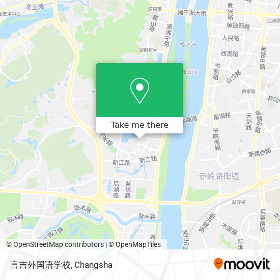 言吉外国语学校 map