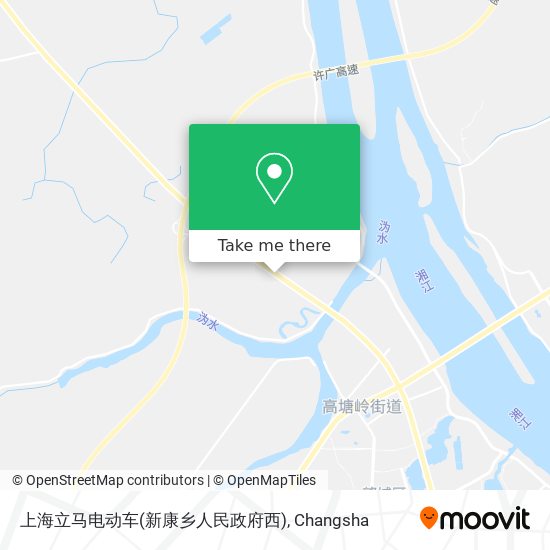 上海立马电动车(新康乡人民政府西) map