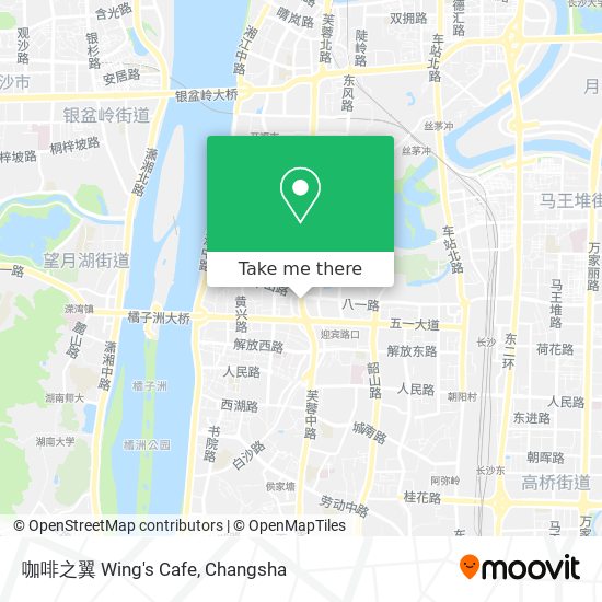 咖啡之翼 Wing's Cafe map