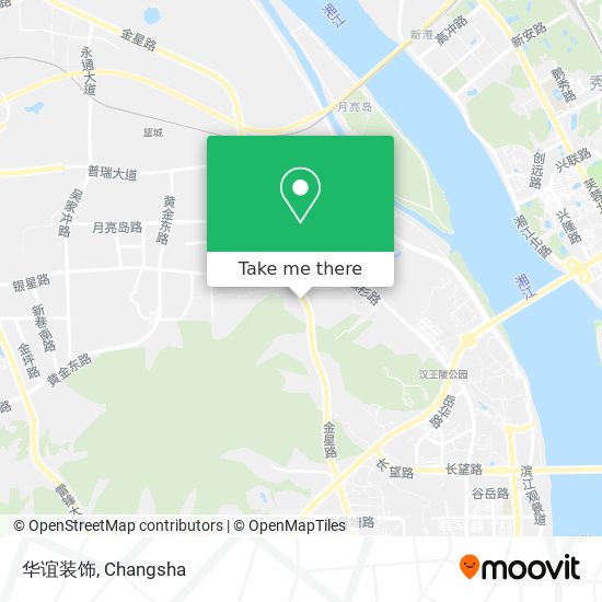 华谊装饰 map