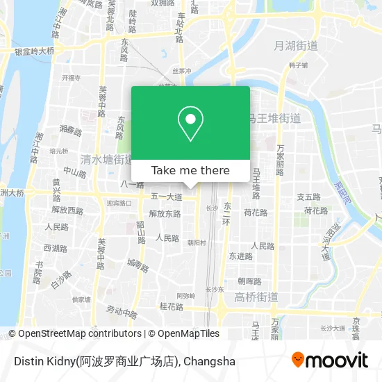Distin Kidny(阿波罗商业广场店) map
