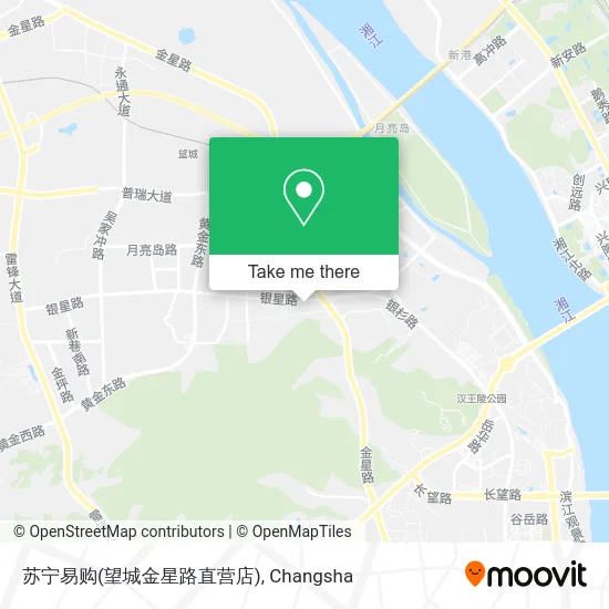 苏宁易购(望城金星路直营店) map