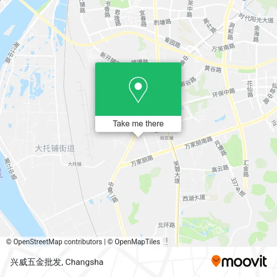 兴威五金批发 map