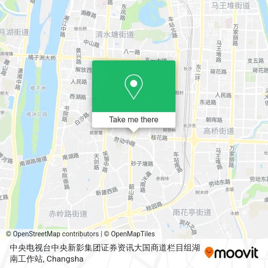 中央电视台中央新影集团证券资讯大国商道栏目组湖南工作站 map