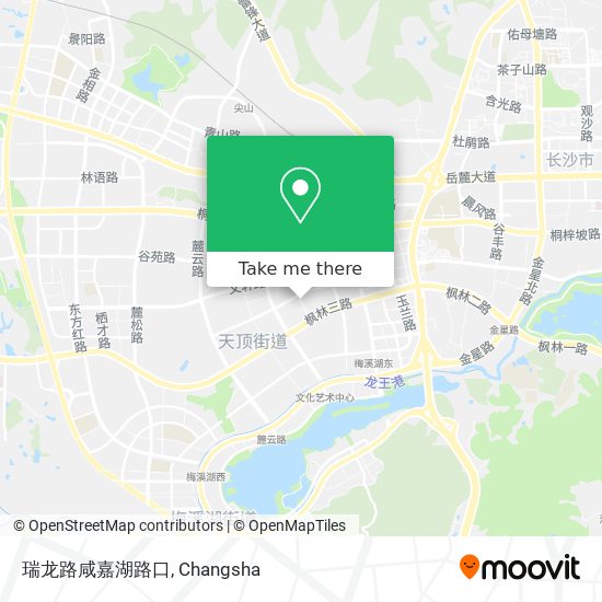 瑞龙路咸嘉湖路口 map