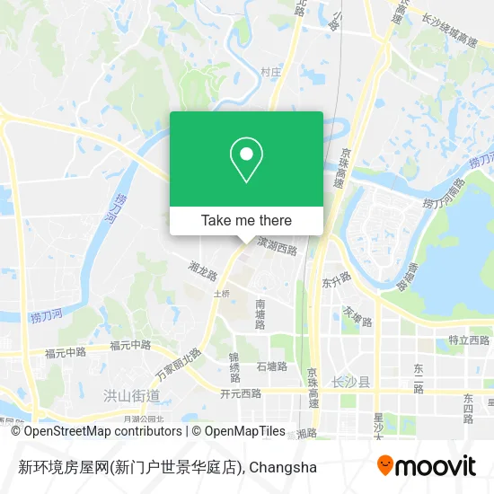 新环境房屋网(新门户世景华庭店) map