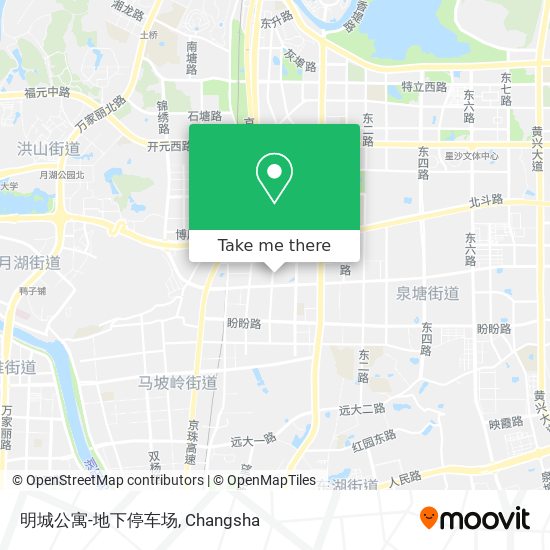 明城公寓-地下停车场 map