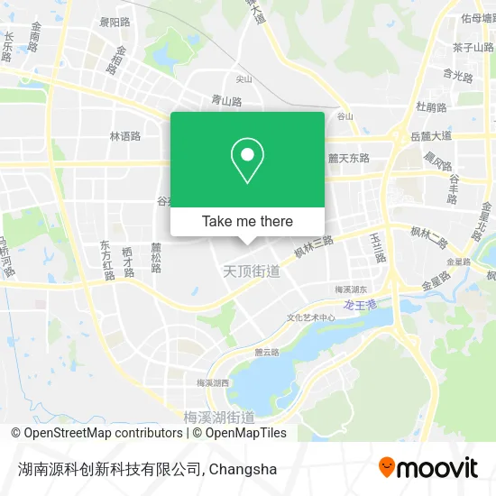 湖南源科创新科技有限公司 map