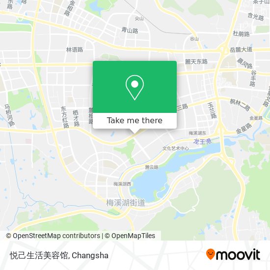 悦己生活美容馆 map