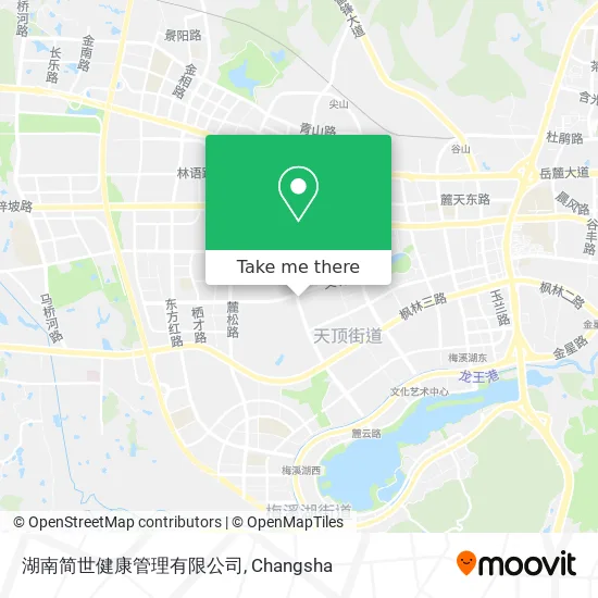 湖南简世健康管理有限公司 map