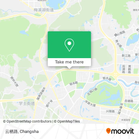 云栖路 map