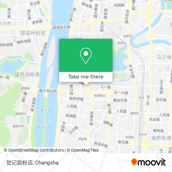 贺记面粉店 map