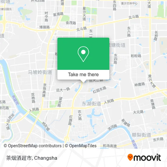 茶烟酒超市 map