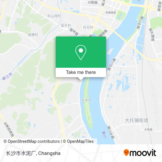 长沙市水泥厂 map