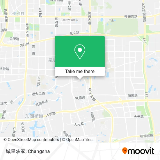 城里农家 map