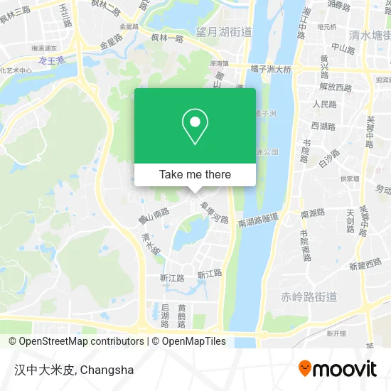 汉中大米皮 map