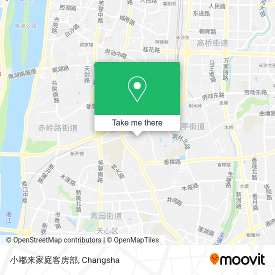小嘟来家庭客房部 map