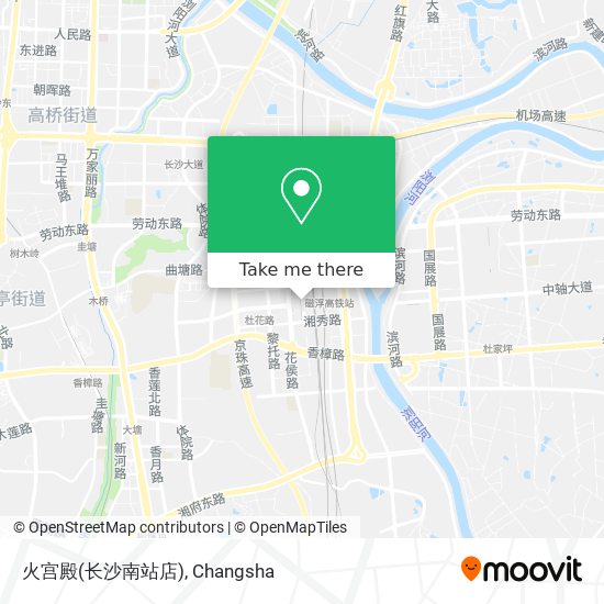 火宫殿(长沙南站店) map